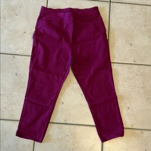 Chico's Rich Magenta Trousers